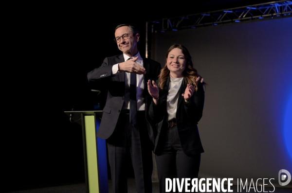 Bruno Retailleau / Campagne pour la présidence du parti Les Républicains
