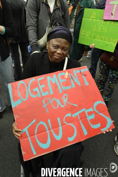 Manifestation contre le racisme et le fascisme, le 22 mars à Paris