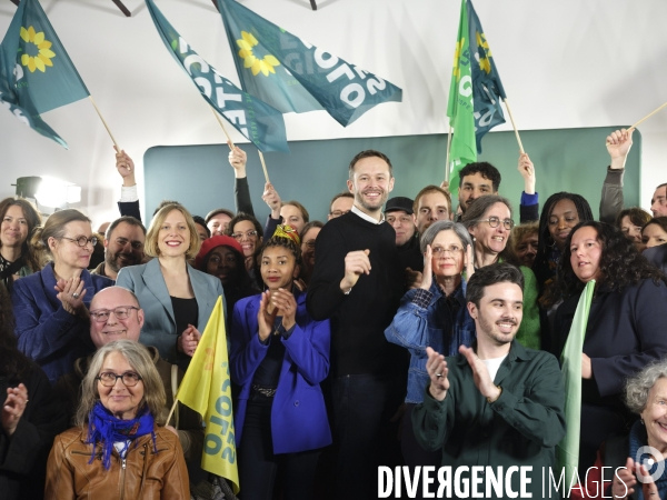 David Belliard elu tête de liste municipales Paris 2026