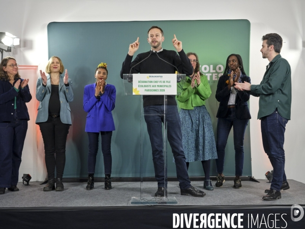 David Belliard elu tête de liste municipales Paris 2026