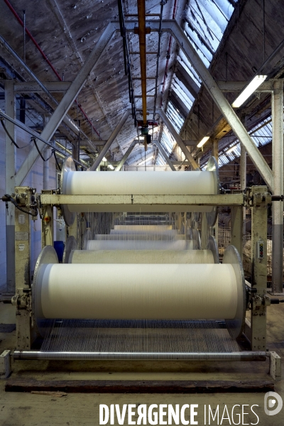 L’usine textile Tissage de France, à Rupt-sur-Moselle (Vosges), décembre 2024. 