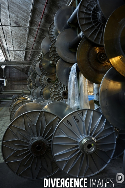 L’usine textile Tissage de France, à Rupt-sur-Moselle (Vosges), décembre 2024. 