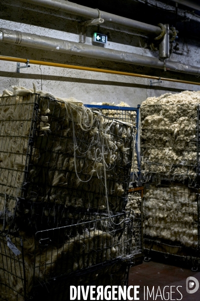 L’usine textile Tissage de France, à Rupt-sur-Moselle (Vosges), décembre 2024. 
