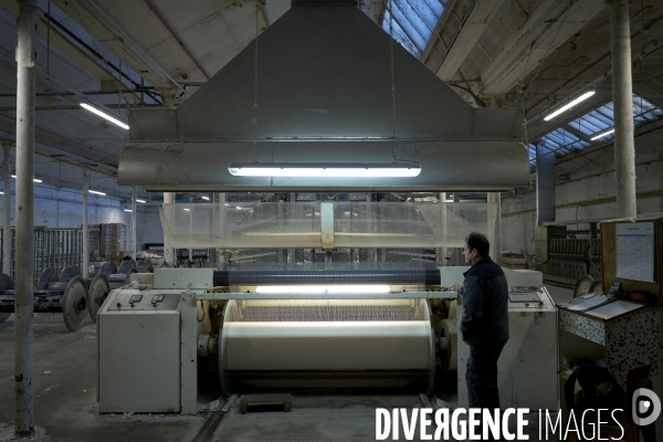 L’usine textile Tissage de France, à Rupt-sur-Moselle (Vosges), décembre 2024. 