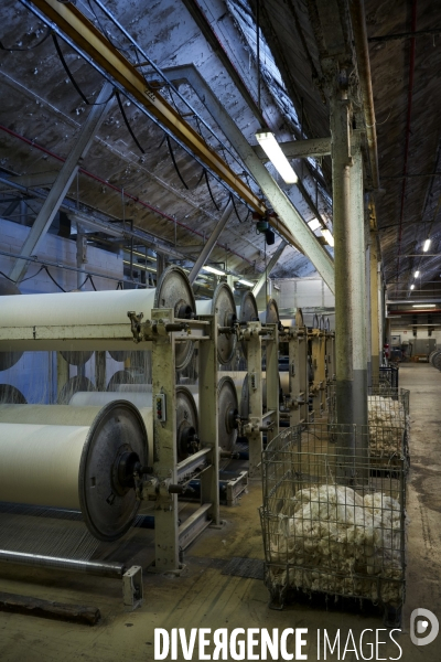 L’usine textile Tissage de France, à Rupt-sur-Moselle (Vosges), décembre 2024. 