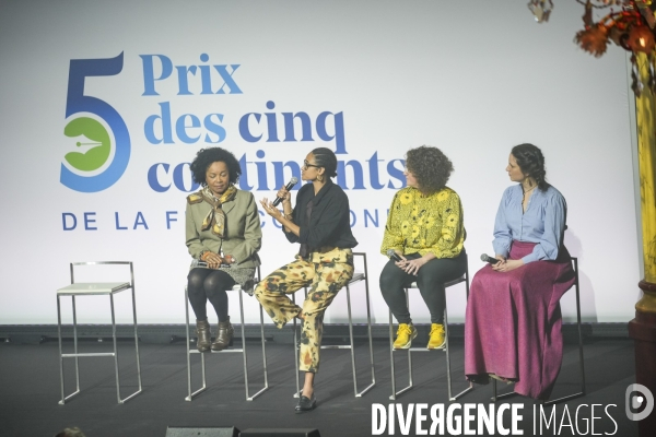 Cérémonie remise du 5eme prix littéraire des cinq continents, Paris, 2025