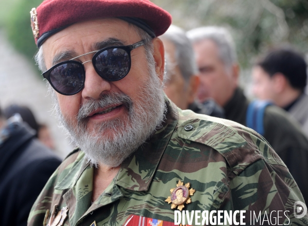 Commémoration de l entrée de Missak et Méliné Manouchian à Marseille le 18/01/2025