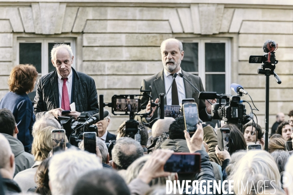 Rassemblement politique de soutien à Boualem Sansal