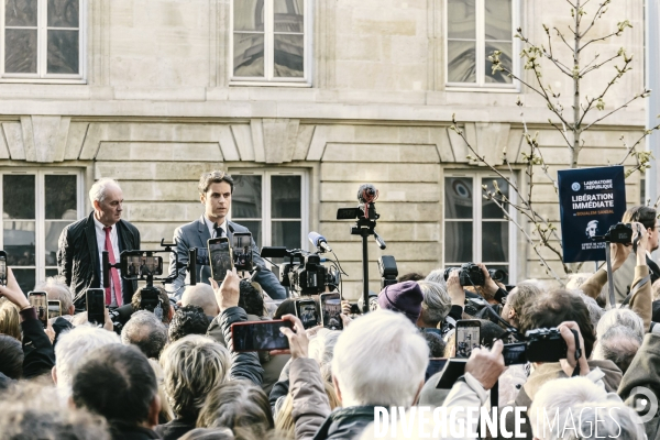 Rassemblement politique de soutien à Boualem Sansal