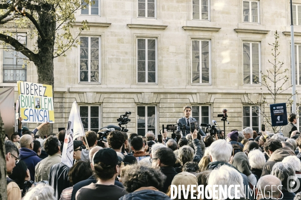 Rassemblement politique de soutien à Boualem Sansal
