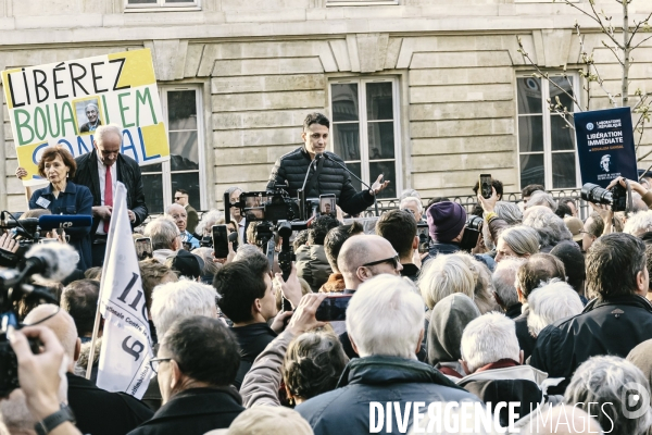 Rassemblement politique de soutien à Boualem Sansal