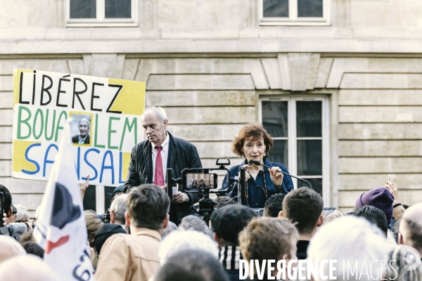 Rassemblement politique de soutien à Boualem Sansal