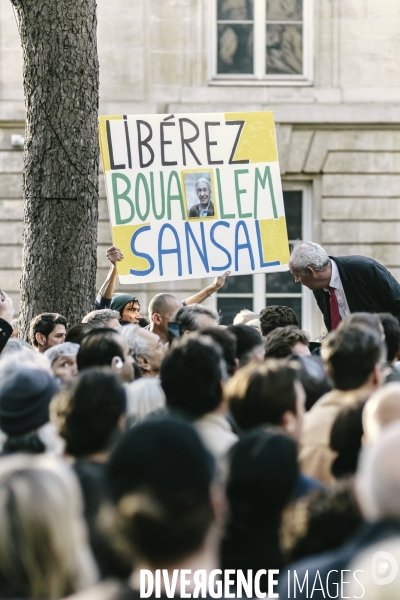 Rassemblement politique de soutien à Boualem Sansal