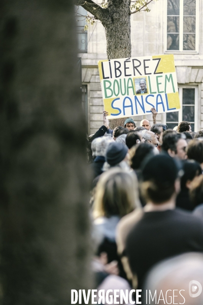 Rassemblement politique de soutien à Boualem Sansal