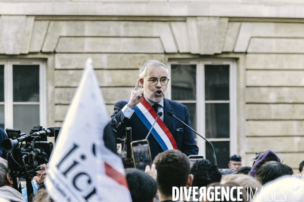 Rassemblement politique de soutien à Boualem Sansal