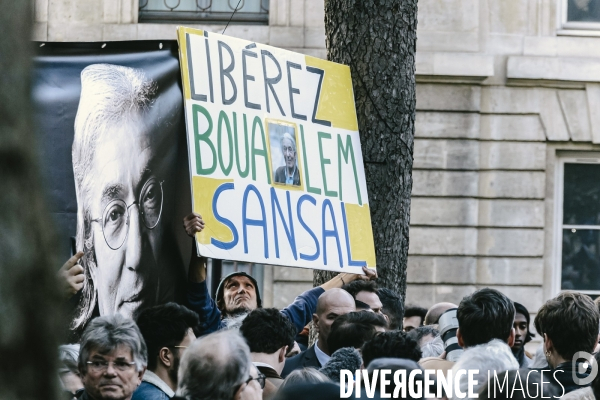 Rassemblement politique de soutien à Boualem Sansal