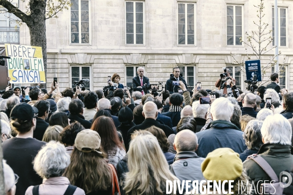 Rassemblement politique de soutien à Boualem Sansal