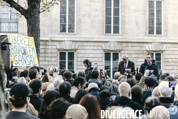 Rassemblement politique de soutien à Boualem Sansal