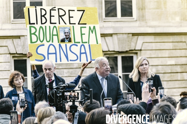 Rassemblement politique de soutien à Boualem Sansal