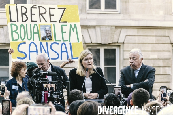 Rassemblement politique de soutien à Boualem Sansal