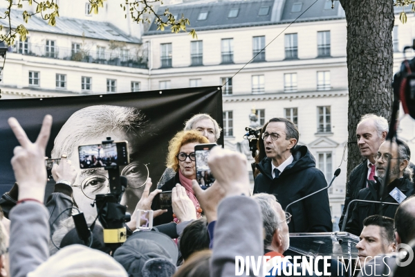 Rassemblement politique de soutien à Boualem Sansal