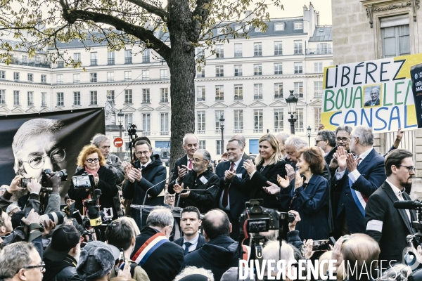 Rassemblement politique de soutien à Boualem Sansal