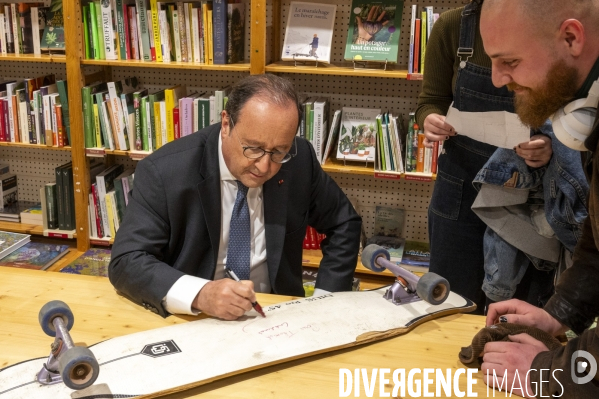 François Hollande à Orléans.