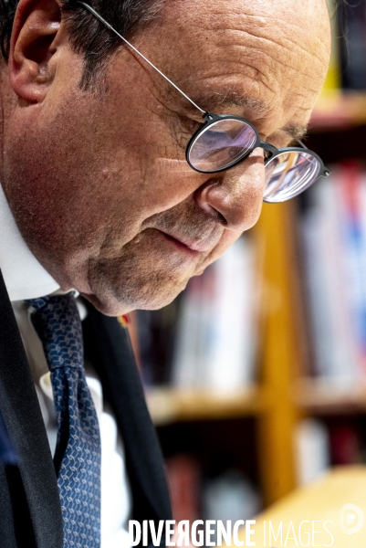 François Hollande à Orléans.