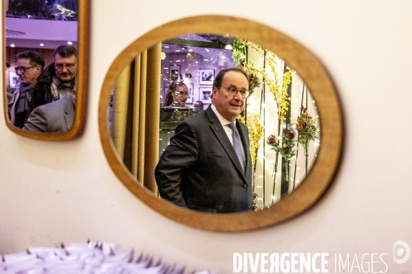 François Hollande à Orléans.
