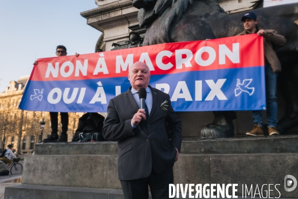 Asselineau. Non à Macron,oui à la Paix