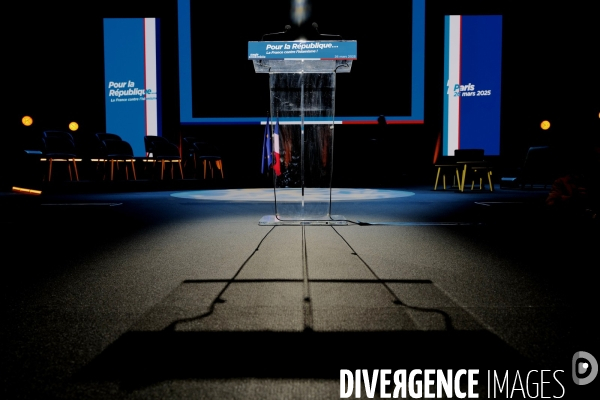 Meeting intitulé « Pour la République… La France contre l’islamisme »