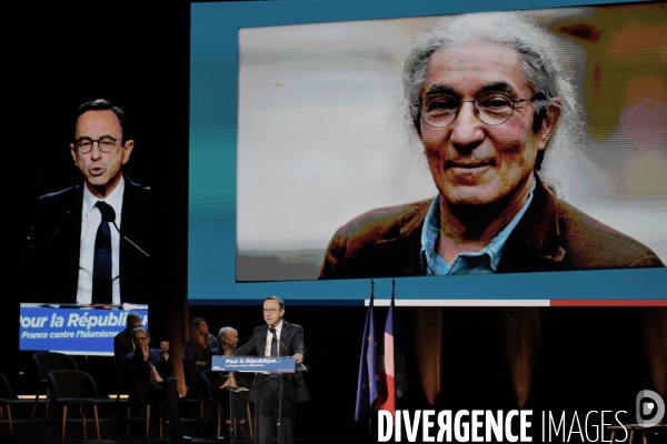 Meeting intitulé « Pour la République… La France contre l’islamisme »