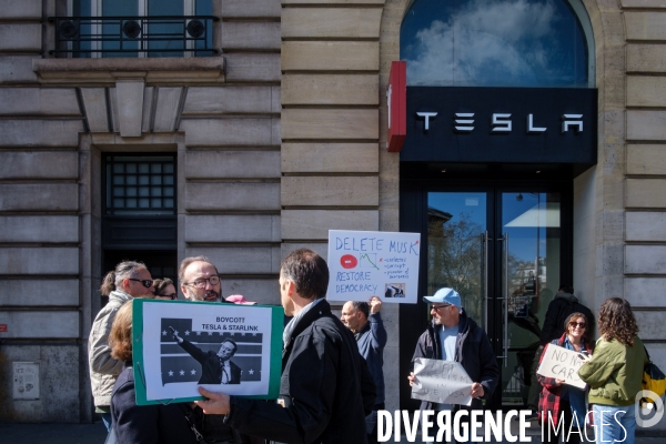 Journée mondiale d action contre Tesla