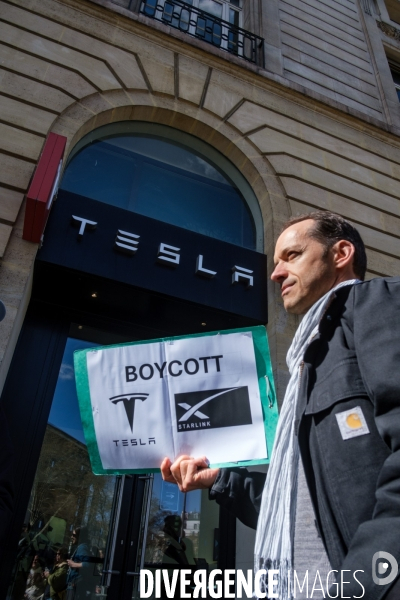 Journée mondiale d action contre Tesla