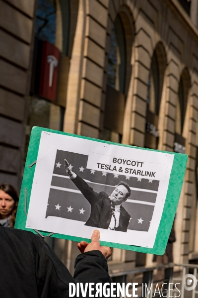 Journée mondiale d action contre Tesla