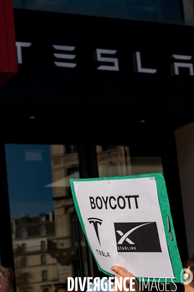 Journée mondiale d action contre Tesla