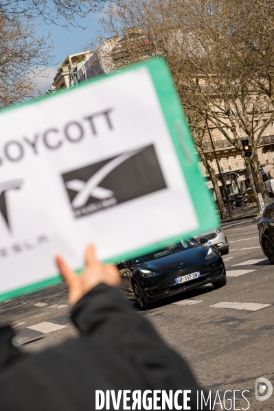 Journée mondiale d action contre Tesla