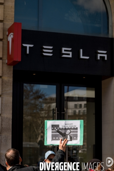Journée mondiale d action contre Tesla