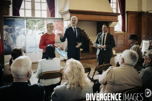 Laurent Wauquiez, campagne pour la présidence LR