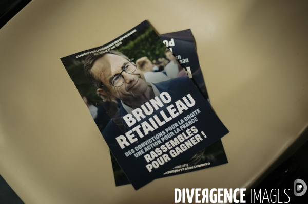 Bruno Retailleau, campagne pour la présidence LR