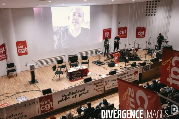 Soiree de soutien a l’audiovisuel public