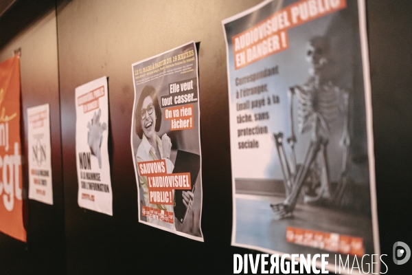 Soiree de soutien a l’audiovisuel public