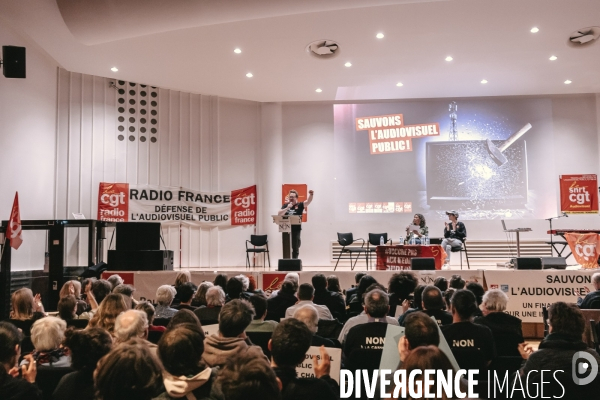 Soiree de soutien a l’audiovisuel public