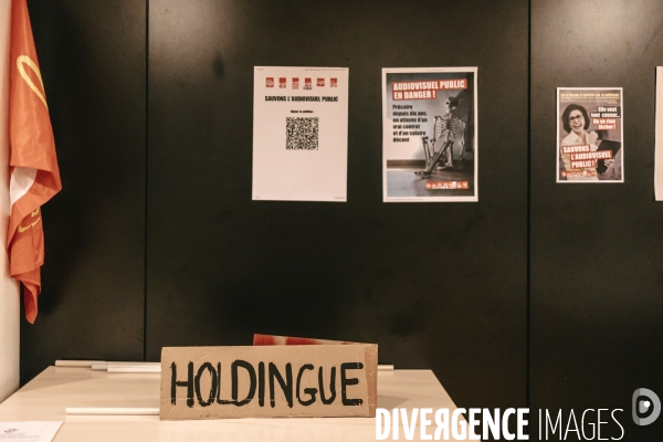 Soiree de soutien a l’audiovisuel public