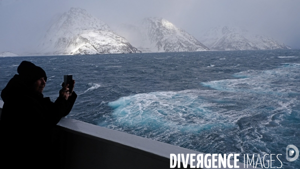 En route vers les Lofoten dans l’océan Articque