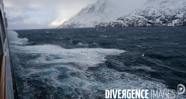 En route vers les Lofoten dans l’océan Articque