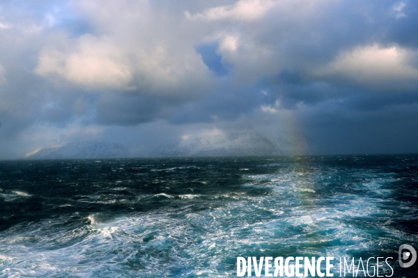 En route vers les Lofoten dans l’océan Articque