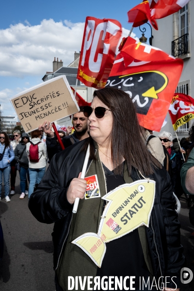Manifestation social et medico-social a Dijon