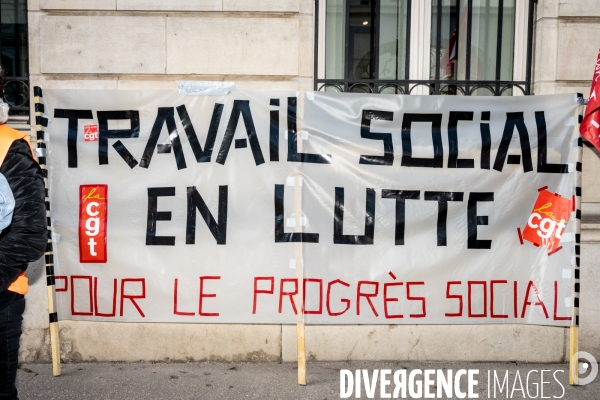 Manifestation social et medico-social a Dijon