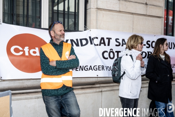 Manifestation social et medico-social a Dijon